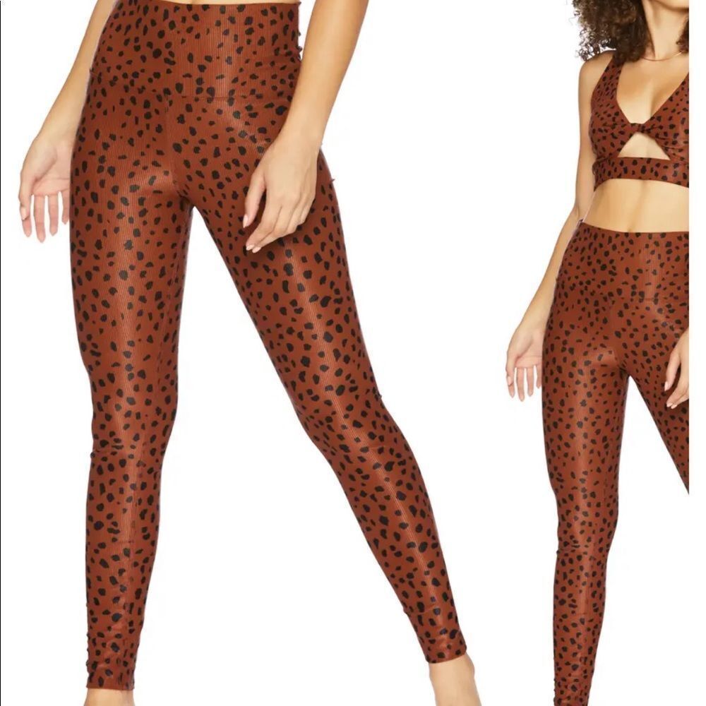 New Free People Ribbed Ayla Legging Large B-1194